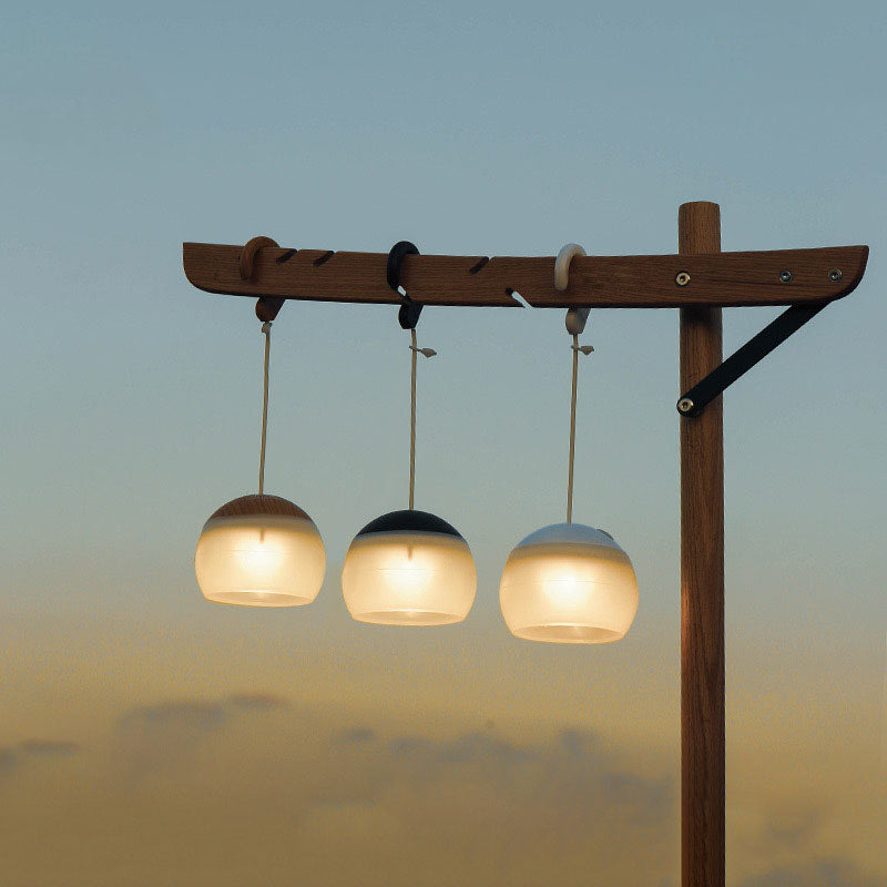 Uppladdningsbar USB LED-campinglykta – Bärbar hängande lampa för utomhusäventyr