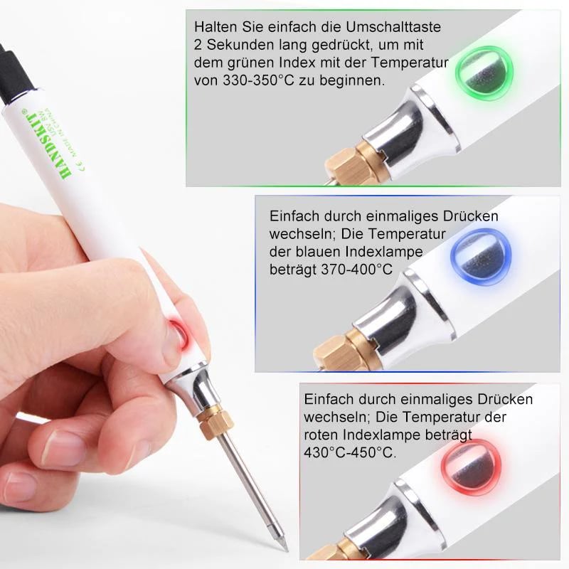 USB-Lötstift – Tragbare Präzision mit einstellbarer Hitze