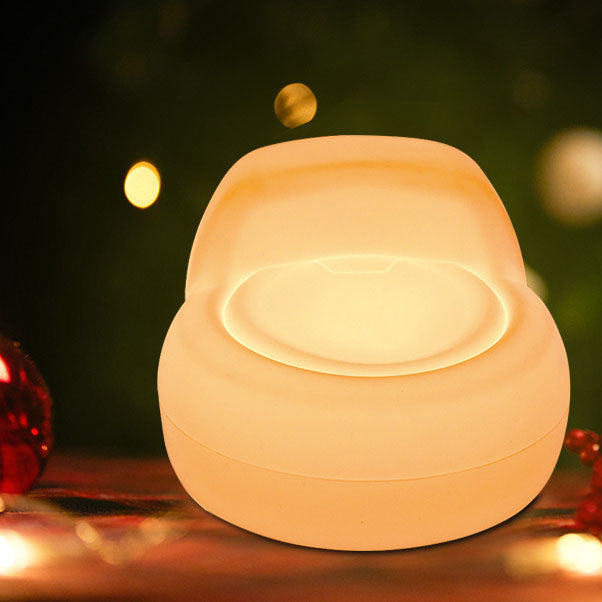 Uppladdningsbar LED-nattlampa – mjuk silikon Touch-lampa