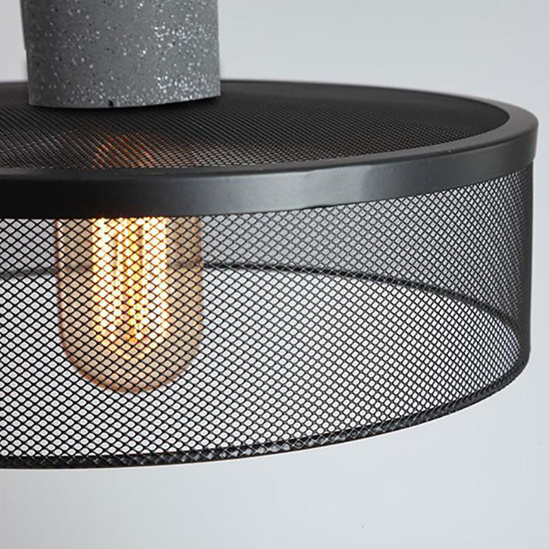 Cylindrisk industriell taklampa