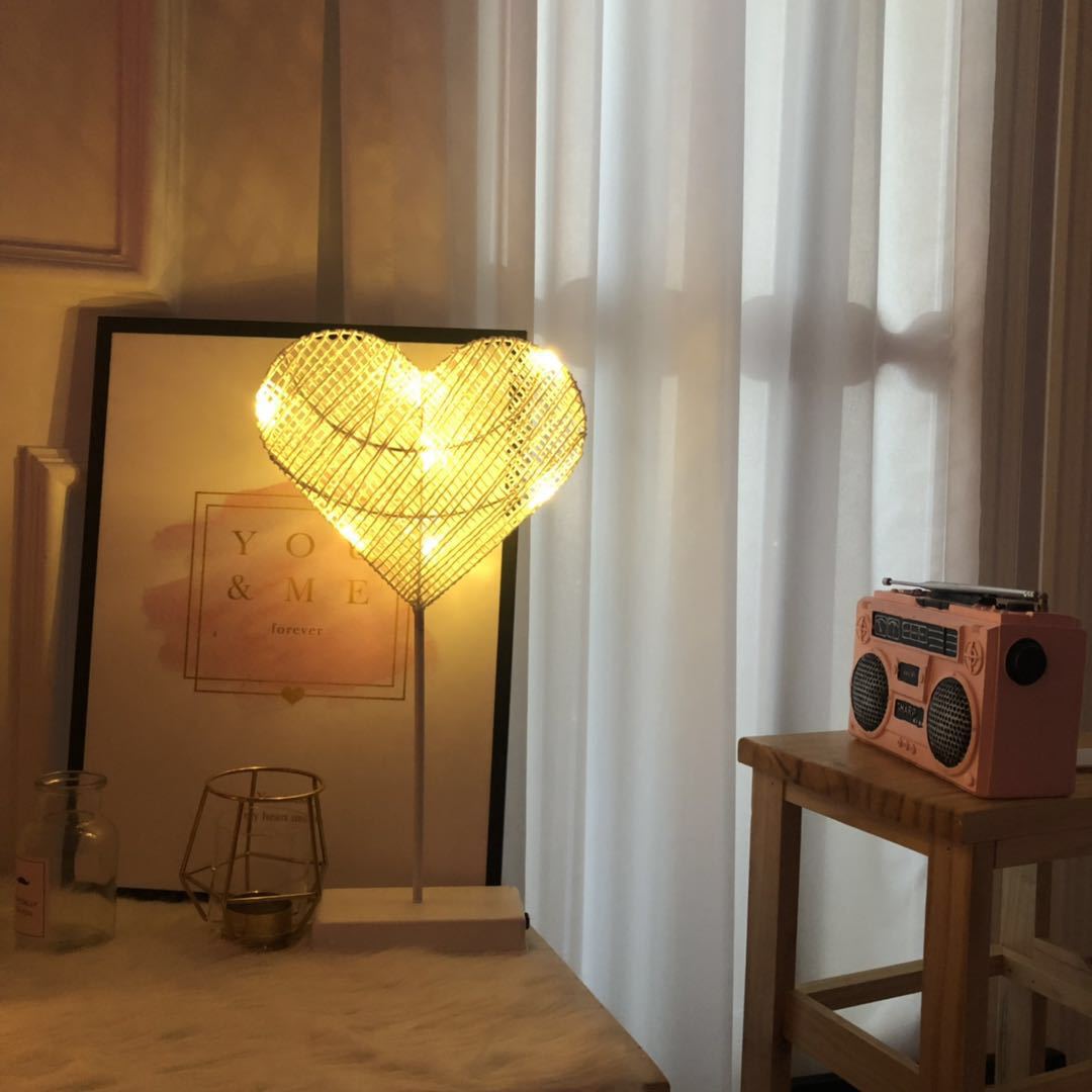 RattanGlow | Modern Creative Woven Rotting LED Nattduksbordslampa