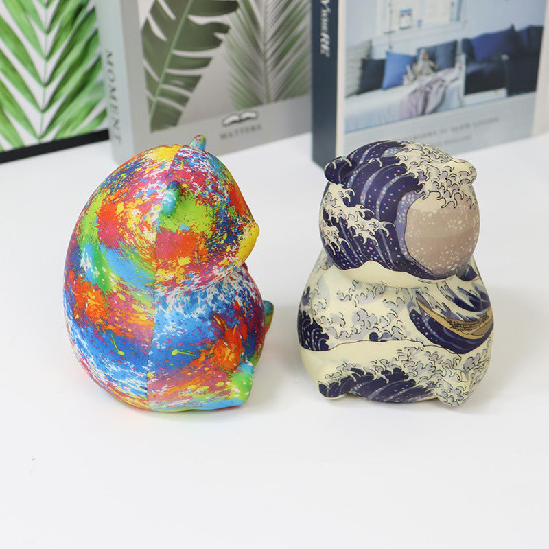 Bedårande Panda LED-nattlampa – USB-uppladdningsbar Touch & Remote-lampa