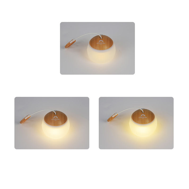 Uppladdningsbar USB LED-campinglykta – Bärbar hängande lampa för utomhusäventyr