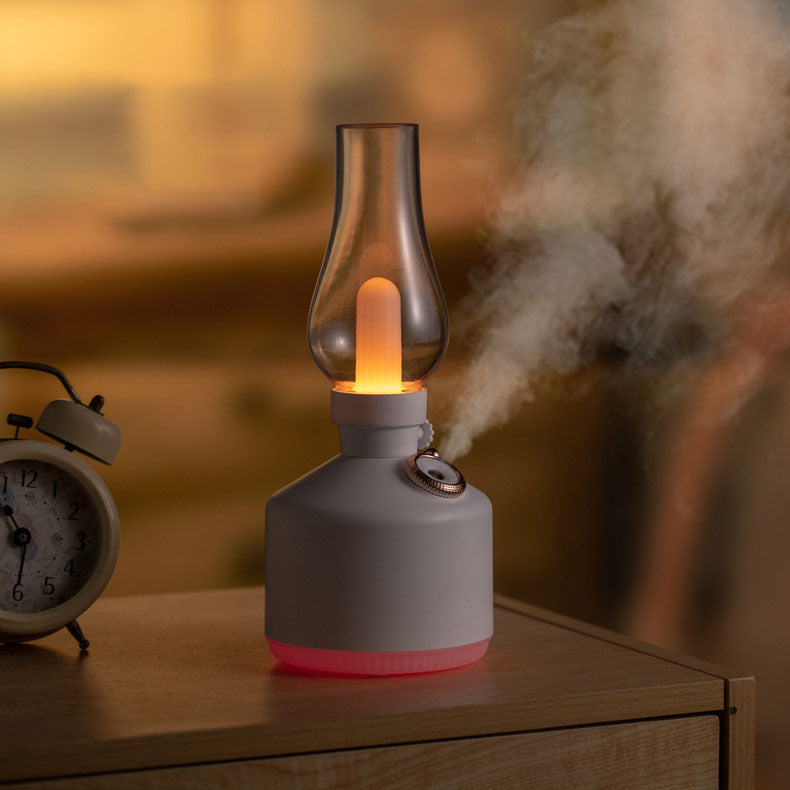 Innovativ mistspray LED-lampa – dubbelfunktionsljus med luftfuktare