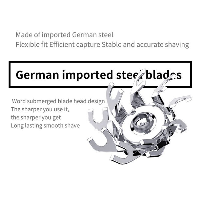 MagnoTrim kompakt elektrisk rakapparat för män – magnetisk bladdesign