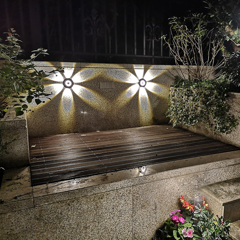 Skandinavisk utomhus LED vägglampa