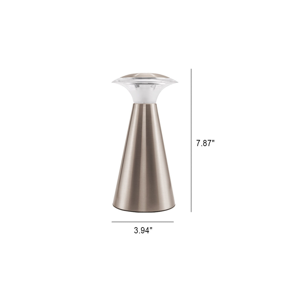 LumiMush | Creative Luxury Mushroom Akryl LED USB Bordslampa