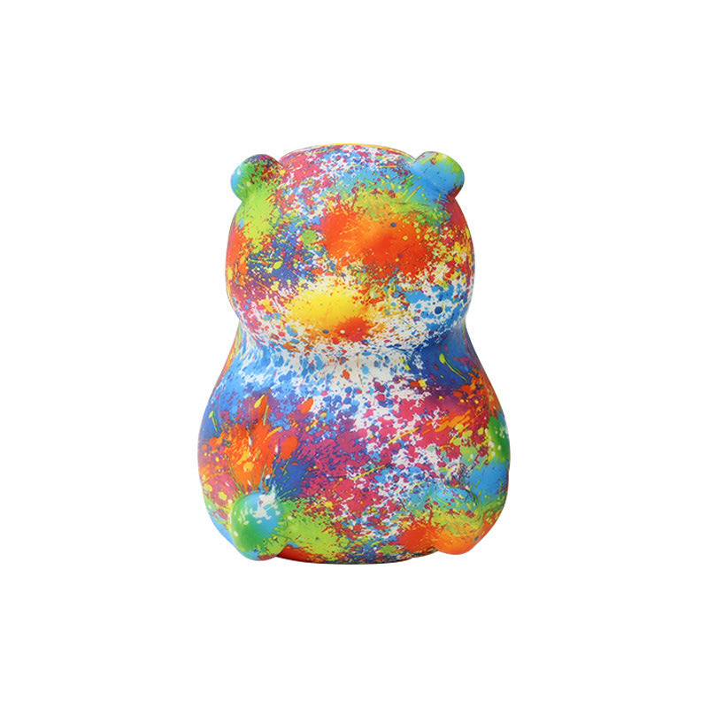 Bedårande Panda LED-nattlampa – USB-uppladdningsbar Touch & Remote-lampa