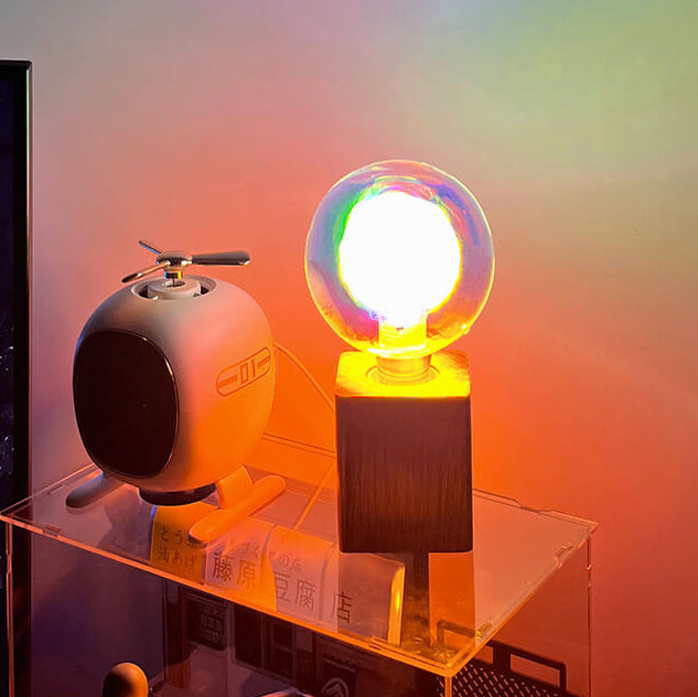 Vintage LED Bordslampa - LED Ambient Light with Vintage Bulb