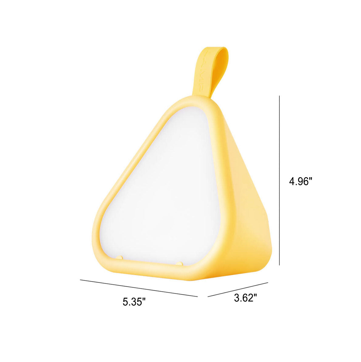 Geometric Glow LED Nattljus – Triangulär 7-färgs omgivande lampa