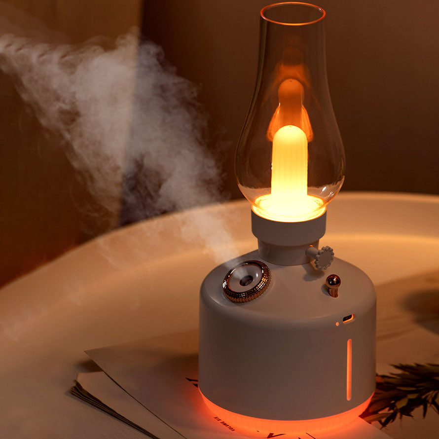 Innovativ mistspray LED-lampa – dubbelfunktionsljus med luftfuktare