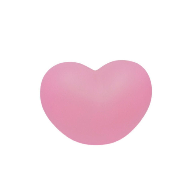 Luminous Heart LED-bordsnattlampa – Chic silikonglöd