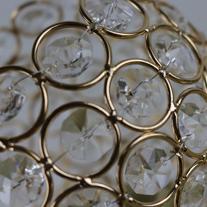 Minimalistisk kristalllampa - Modern europeisk konstnärlig skrivbordslampa