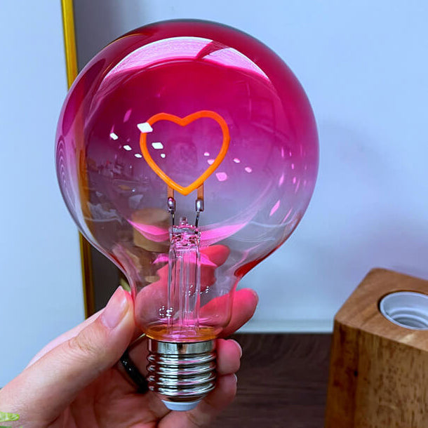 Vintage LED Bordslampa - LED Ambient Light with Vintage Bulb