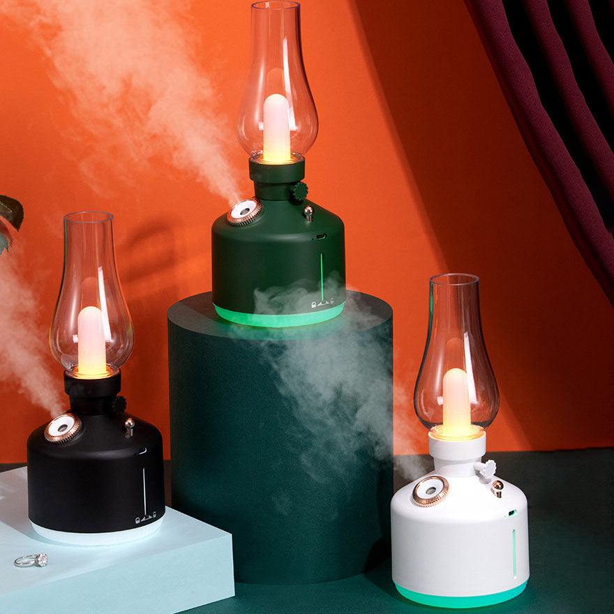 Innovativ mistspray LED-lampa – dubbelfunktionsljus med luftfuktare