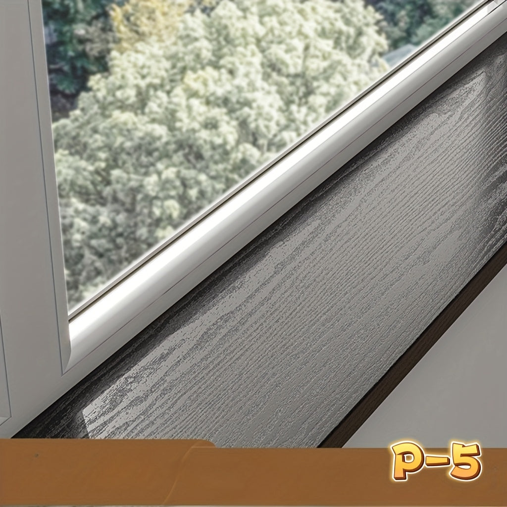 Träfibervinylöverdrag för fönsterbrädor – Reptålig självhäftande dekorativ panel