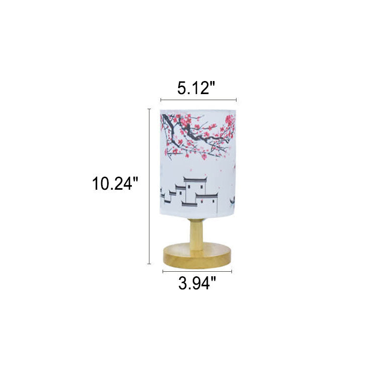 LED-bordslampa i trä – naturlig elegans, mjukt sken