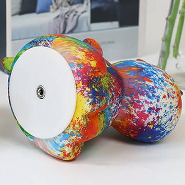 UnicornGlow | Handmålad 3D-tryckt LED-nattlampa