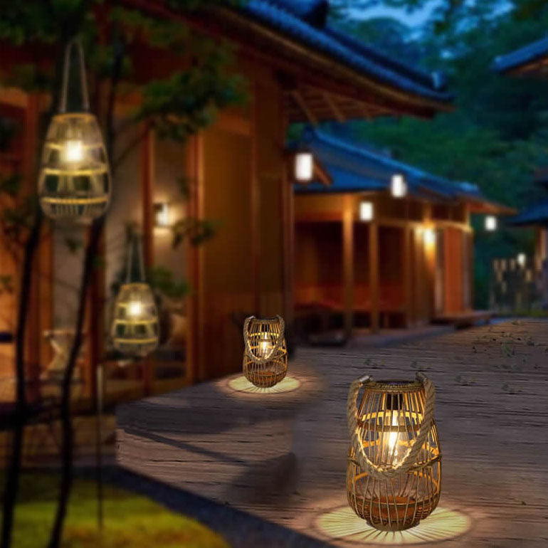 Vattentät Solar LED Rotting golvlampa