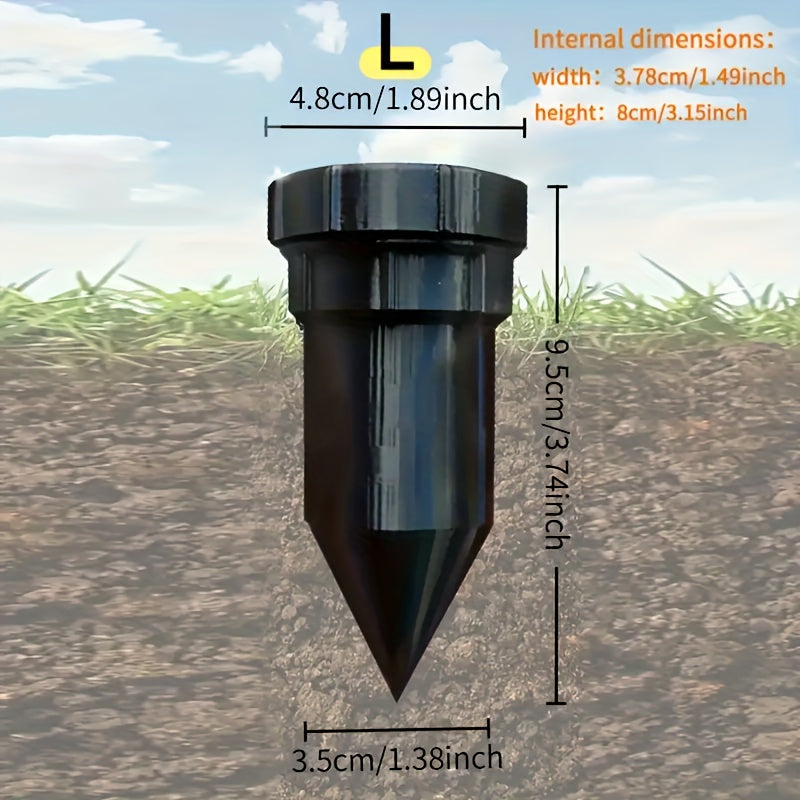 Markförvaringsskåp för nyckelringar utomhus - Diskret vattentät nyckelhållare