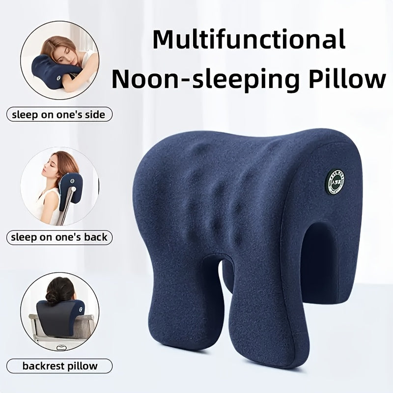 Ergonomisches Bürostuhlkissen-Set – Stützende Kopfstütze & Sitzpolster