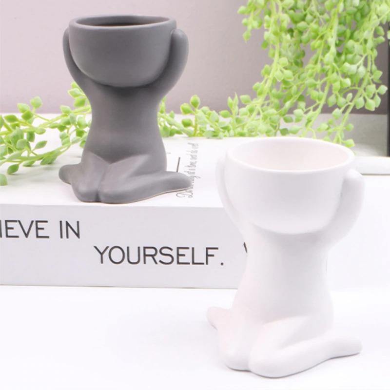 Suckulentplanterare I Lera För Liten Person