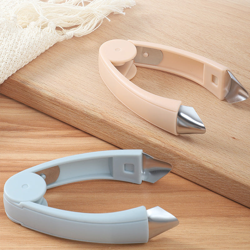 Fruktpincett i rostfritt stål – 2-i-1-verktyg för kärnborttagning och urkärning för enkel förberedelse