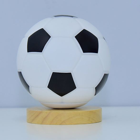 Snygg Globe LED-bordslampa - Trä- och glasdesign