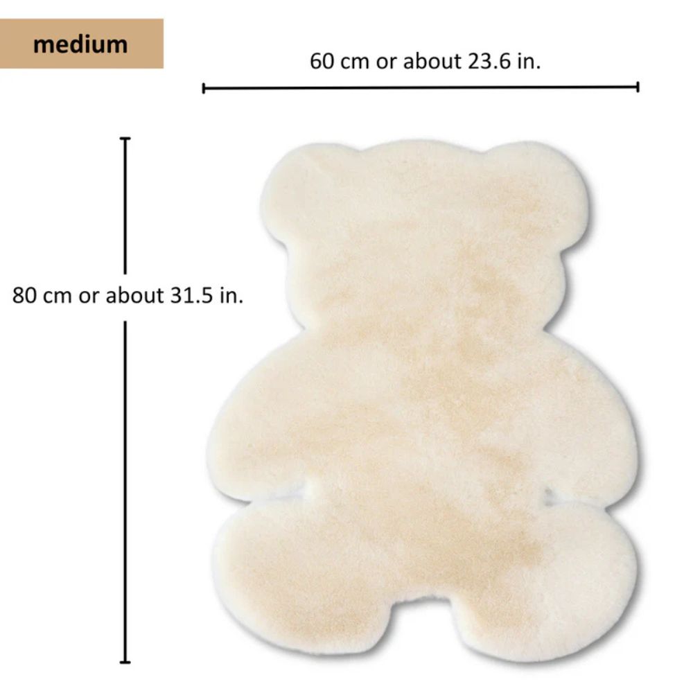 TeddyFluff Rug – Mysig & mjuk plysch accent
