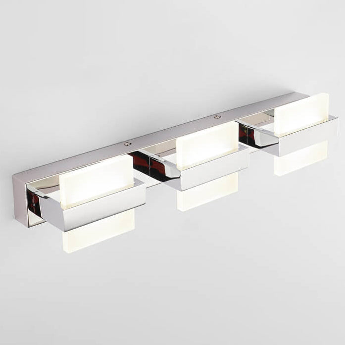 Modern fyrkantig LED-vägglampa – Akrylspegelfrontljus