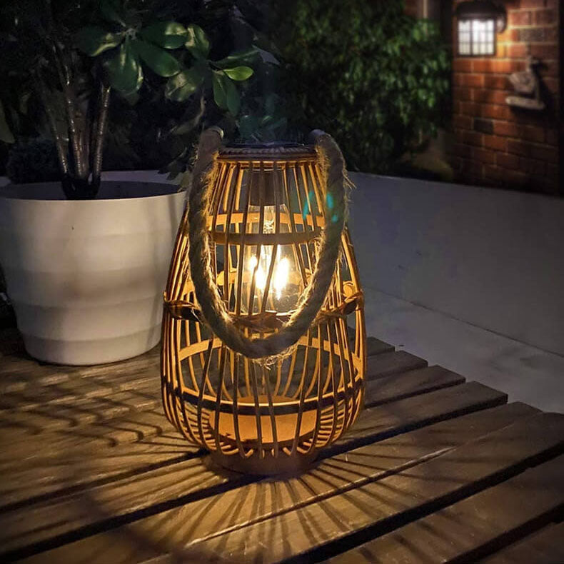 Vattentät Solar LED Rotting golvlampa