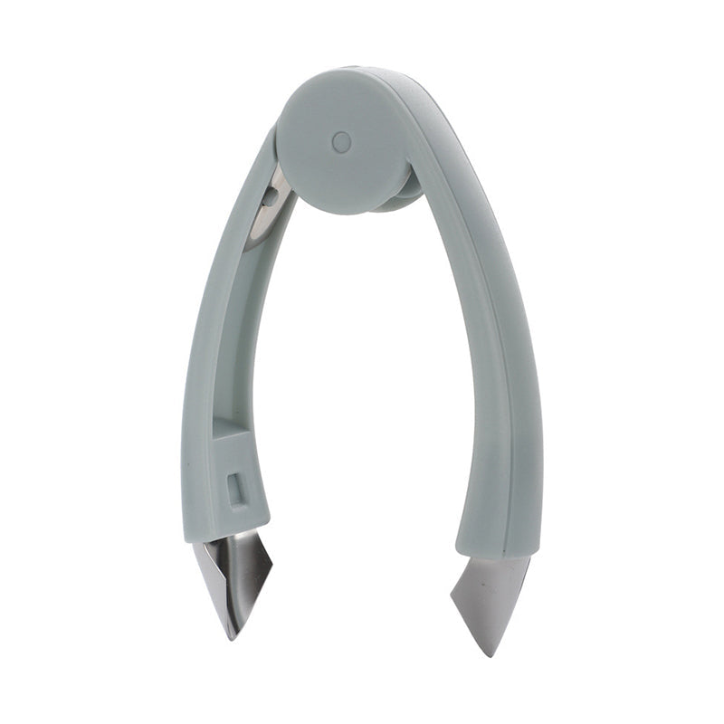 Fruktpincett i rostfritt stål – 2-i-1-verktyg för kärnborttagning och urkärning för enkel förberedelse