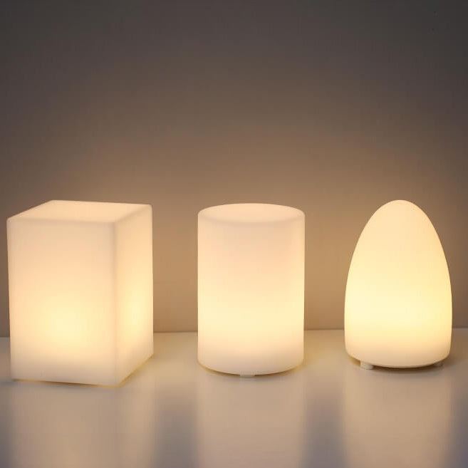 Geometrisk LED-nattlampa – Fjärrstyrd omgivningsbelysning