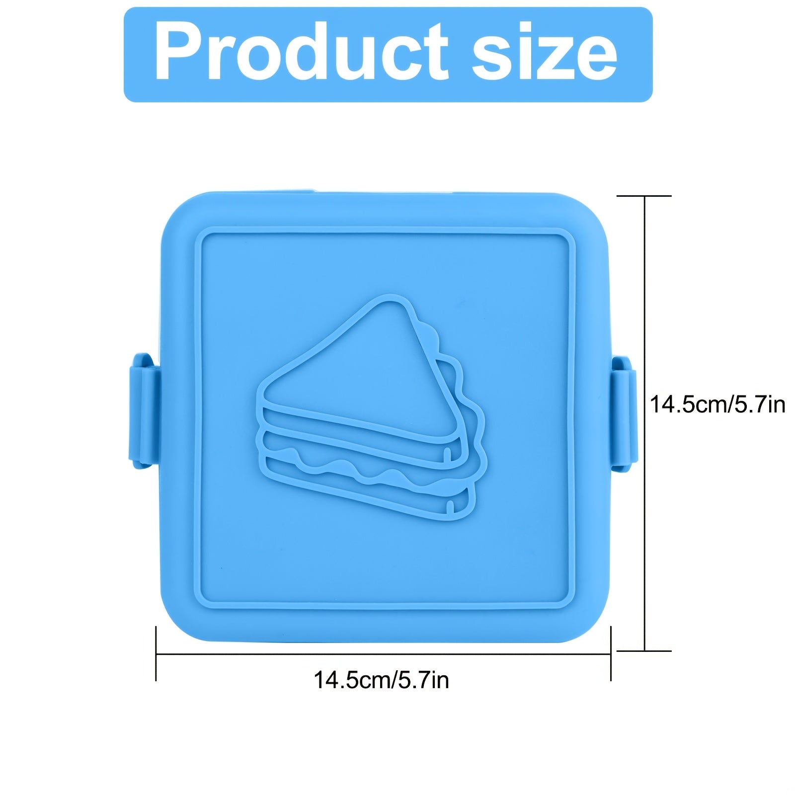 Snabbvärmande mikrovågsugnspress med avtagbara nonstick-plattor