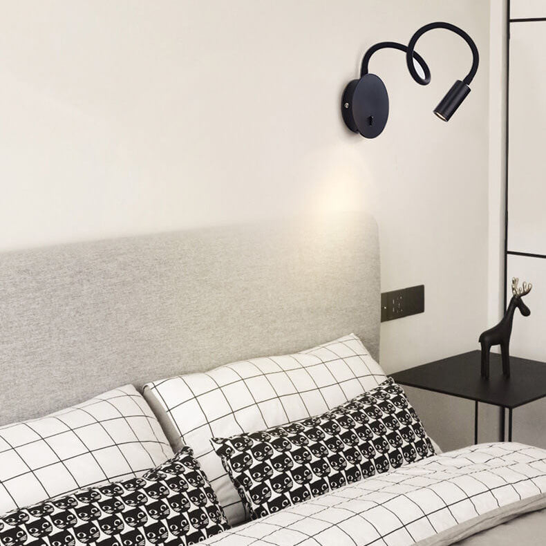 360° roterande LED-vägglampa – justerbar modern stämningslampa