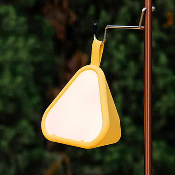 Geometric Glow LED Nattljus – Triangulär 7-färgs omgivande lampa