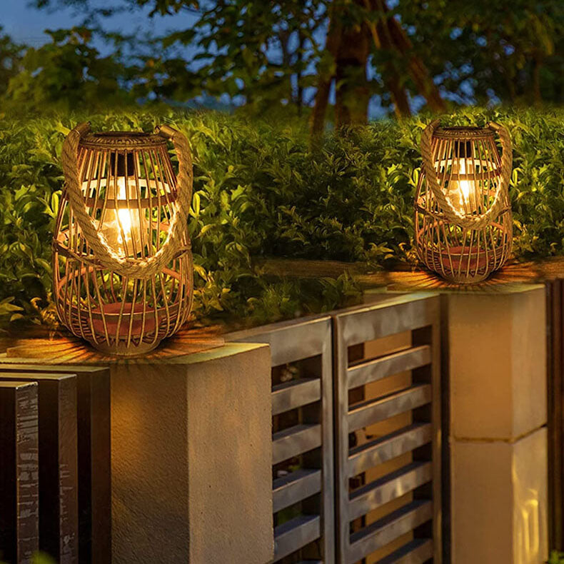 Vattentät Solar LED Rotting golvlampa