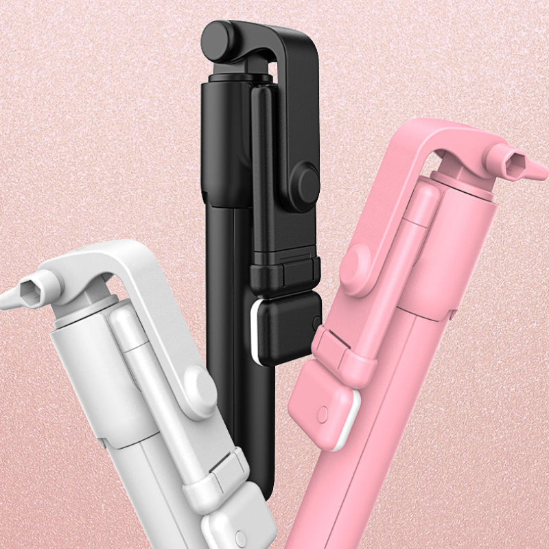 GlowGrip 6-i-1 Bluetooth Selfie Stick-stativ