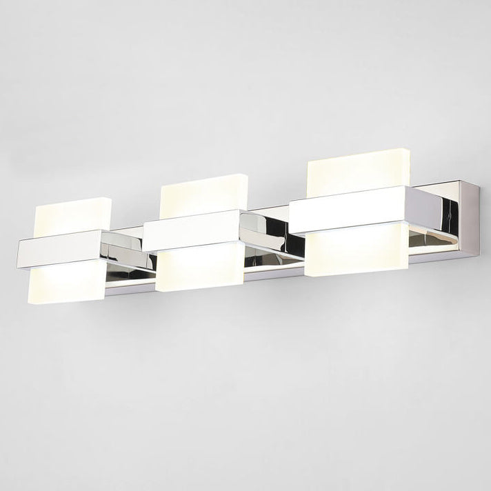 Modern fyrkantig LED-vägglampa – Akrylspegelfrontljus