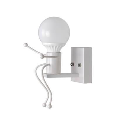 Modern vägglampa i järn – Snygg industriell och elegant belysning