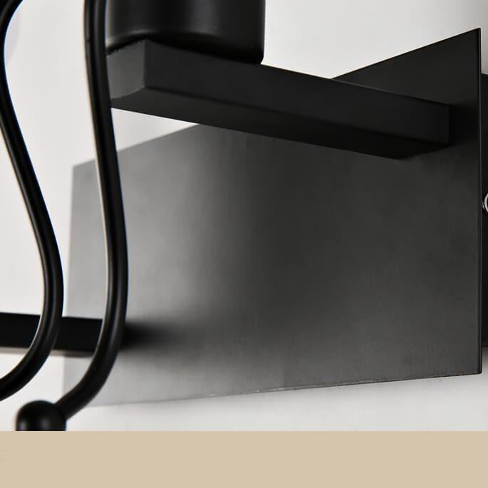 Modern vägglampa i järn – Snygg industriell och elegant belysning