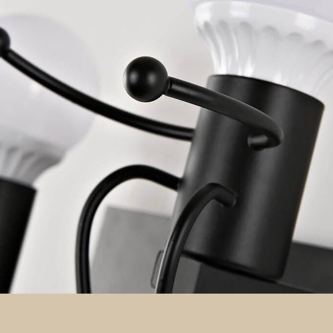 Modern vägglampa i järn – Snygg industriell och elegant belysning