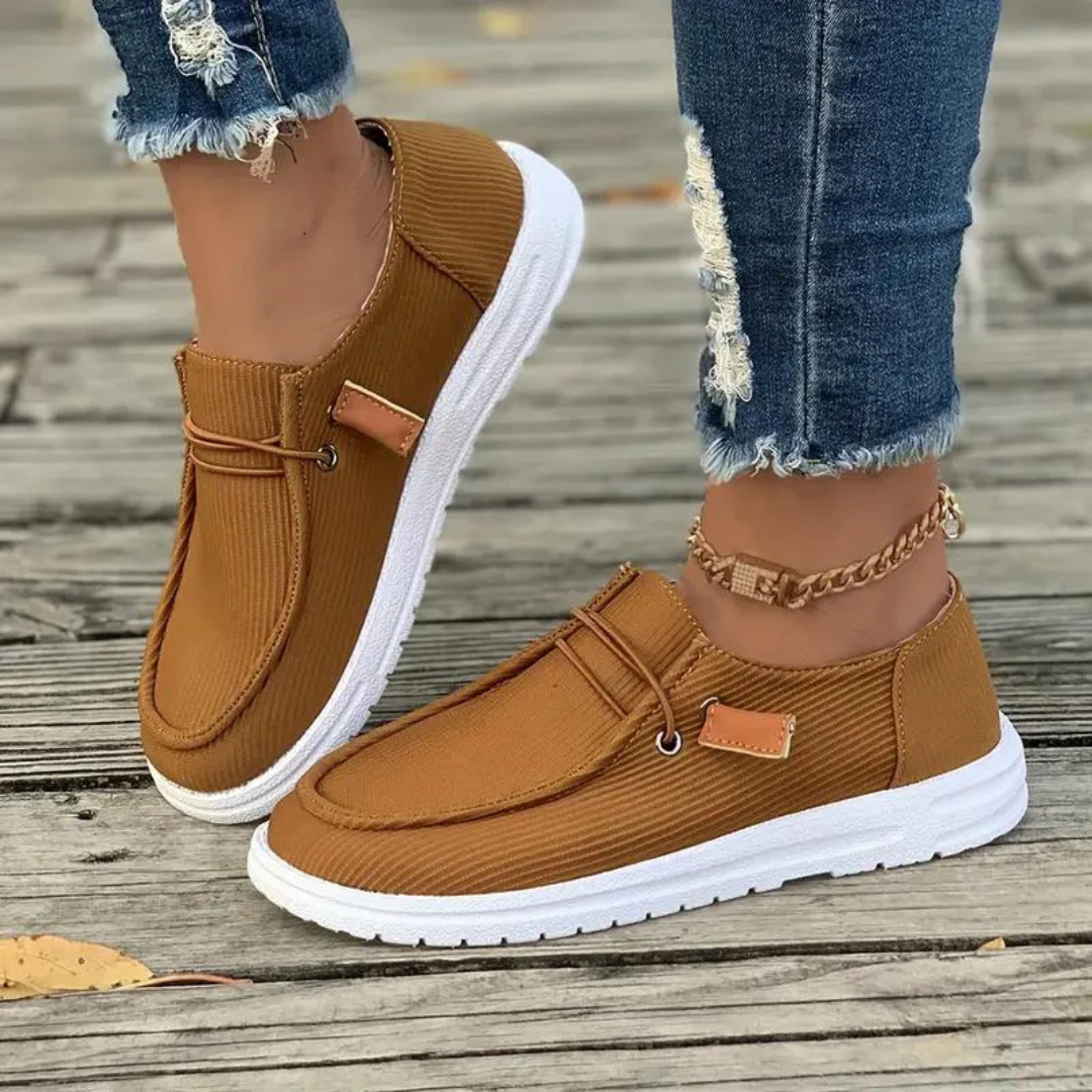Slip-on vardagsskor för kvinnor