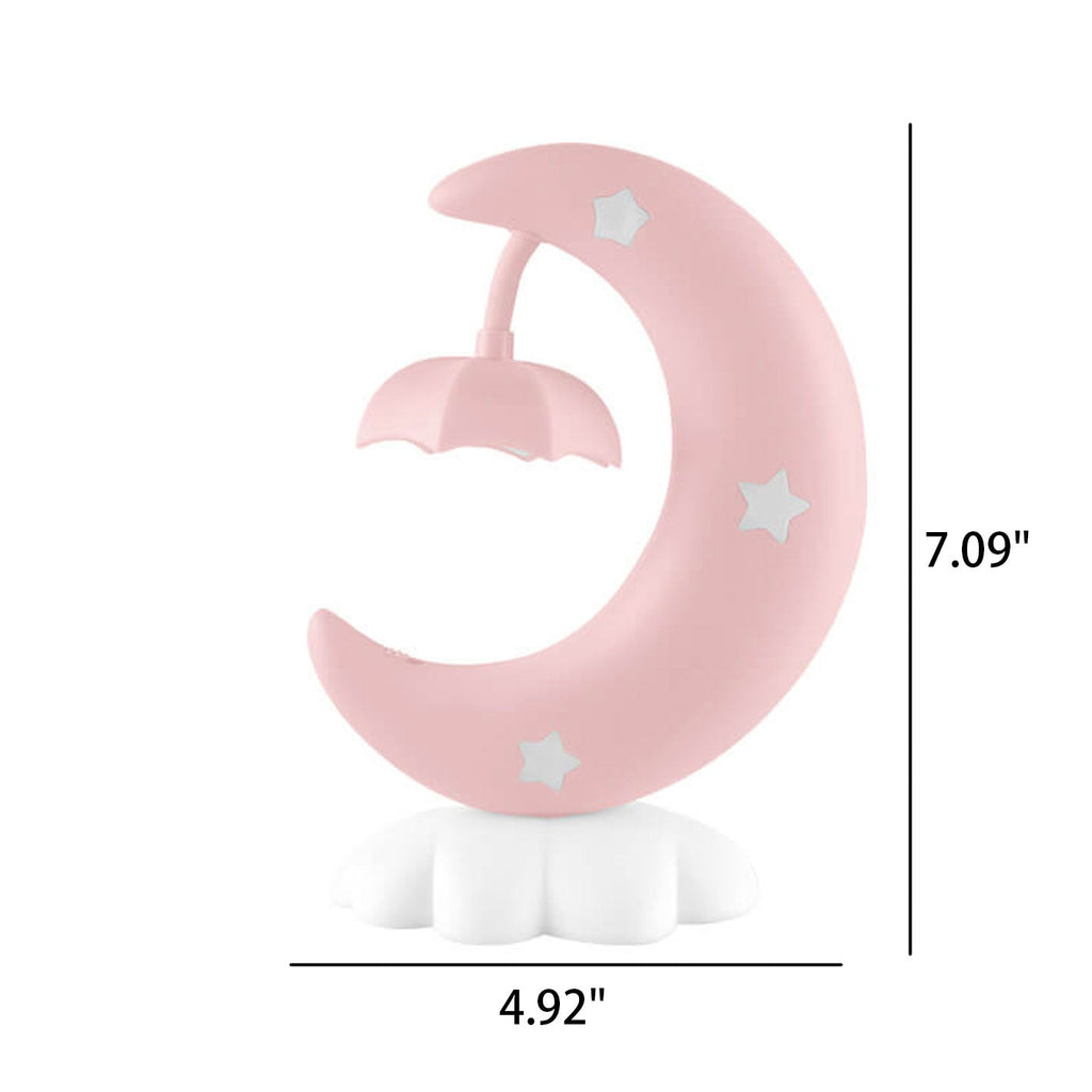 Whisical Moon Boat LED nattlampa – mjukt ögonvänligt sken