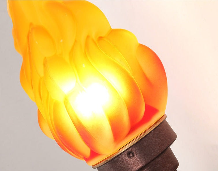 Modern utomhusvägglampa – trädgårdsljus i glas och aluminium