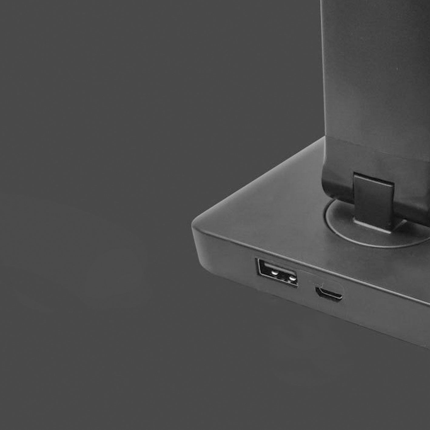 Minimalistisk hopfällbar LED-skrivbordslampa - Uppladdningsbar ögonvårdande läslampa