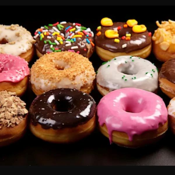 Non-stick munkbakmaskin - elektrisk munkmaskin med 6 formar