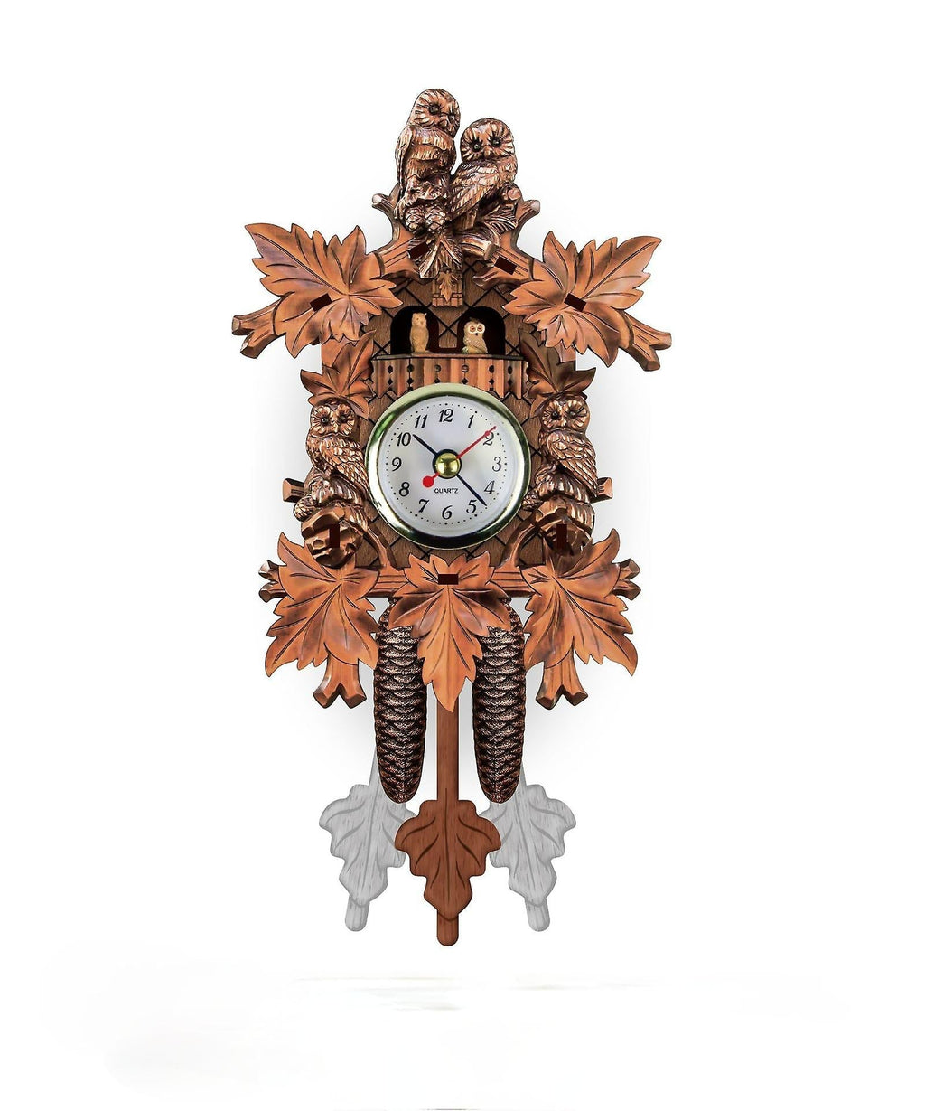 WoodSwing | Snygg träväggklocka