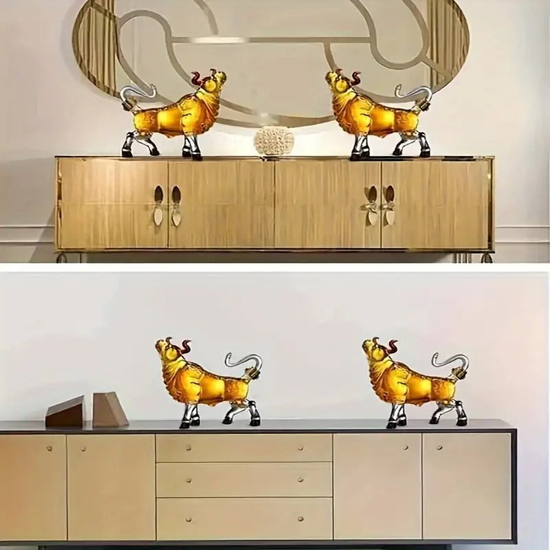 Bullish Bourbon Decanter – Handgjord tjurformad design med elegant touch