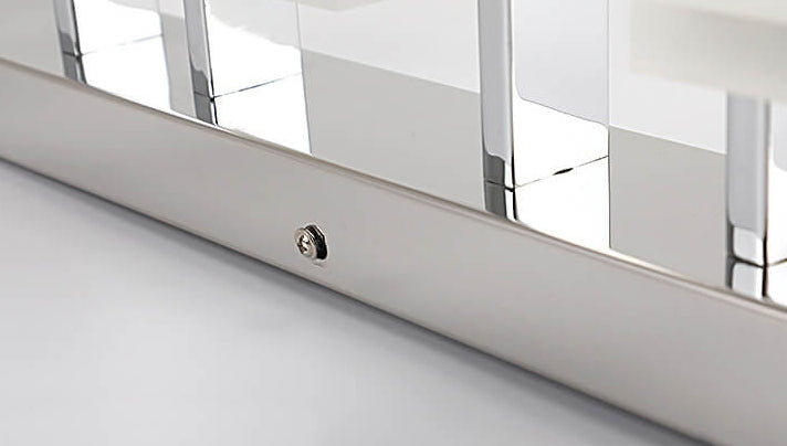 Modern fyrkantig LED-vägglampa – Akrylspegelfrontljus